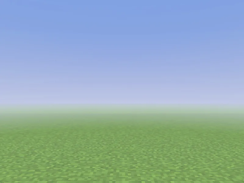 /fog adding atmospheric fog in Minecraft (after)